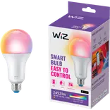 Philips WiZ Wi-Fi LED pære E27 18,5W A80 farve
