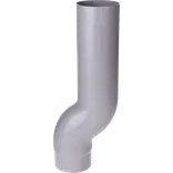 Plastmo nedførsel 75 mm grå