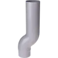 Plastmo nedførsel 75 mm grå