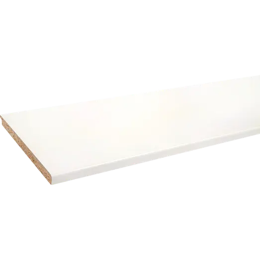 Keflico vinduesplade hvid 23x2800 mm
