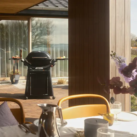 Weber® Q3200N+ gasgrill inkl. vogn