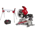 Milwaukee M18™ FMS305-121 kap-/geringssav m/6Ah batteri og arbejdsbord