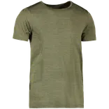 ID Geyser herre t-shirt seamless oliven melange