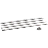 Velux ZZZ 210 060090 fastgørelseslister 80 x 80 cm alu