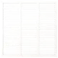 Plus Harmoni Hegn 180x180 cm hvid