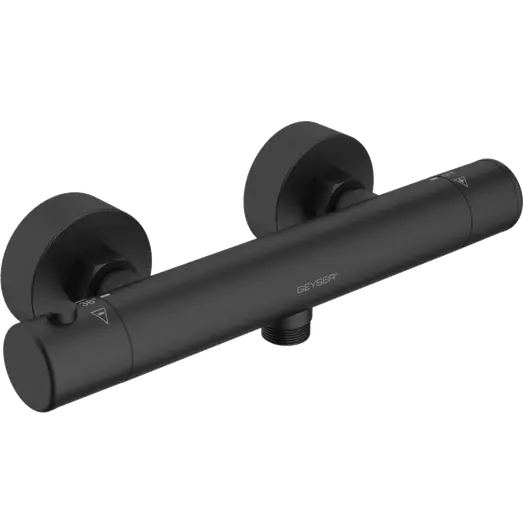GEYSER® Lima Termostatarmatur mat sort
