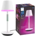 Philips Hue go bærbar opladelig bordlampe hvid