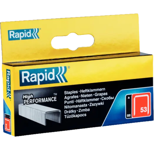 Rapid Nr. 53 fintrådshæfteklammer 6 mm 2500 stk.