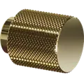 Scanbad Pixel knopgreb 2,6 cm børstet messing
