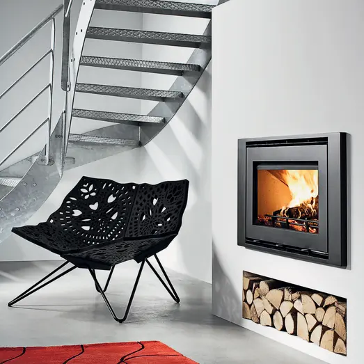 Westfire Uniq 32 indsats bred ramme sort