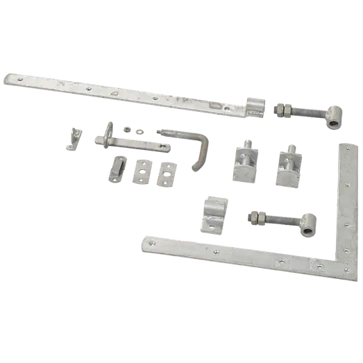Plus Osaka enkeltlåge inkl. beslag 100 cm sort