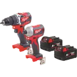 Milwaukee M18CBLDD og M18CLID bore/skruemaskine og slagskruemaskine