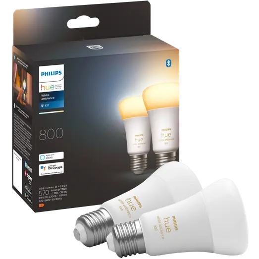 Philips Hue smart LED 8,5W 2 pak