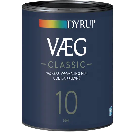 Dyrup vægmaling classic 10 hvid