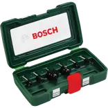 Bosch overfræsersæt HM Ø8 mm m/6 dele