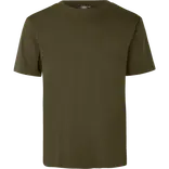 ID T-time herre t-shirt kortærmet oliven