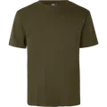 ID T-time herre t-shirt kortærmet oliven