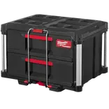 Milwaukee packout kuffert med 2 skuffer