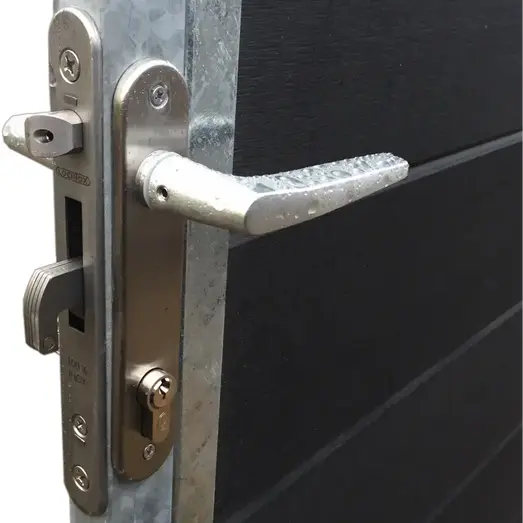 PLUS Artura komposit dobbeltlåge 213×175 cm m/stolper til nedstøbning