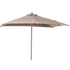 Elba parasol 3x3 m taupe