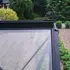 Halls glasmontageliste sort t/ICON Gardenhouse 8 13 m² m/ hærdet glas