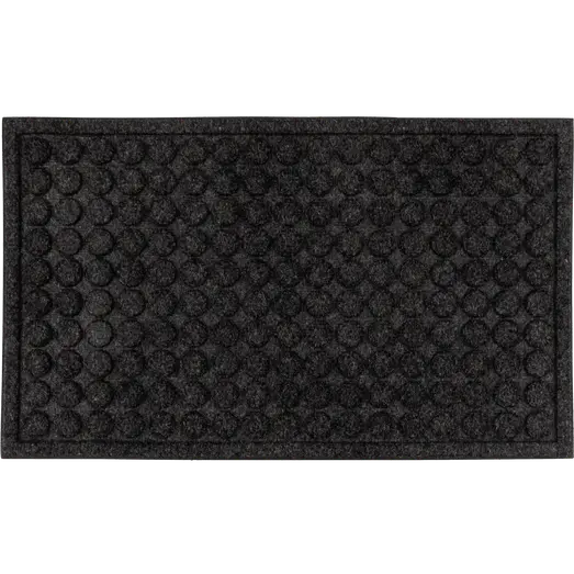 Clean Carpet dørmåtte ECO Redonda 45x75 cm antracit