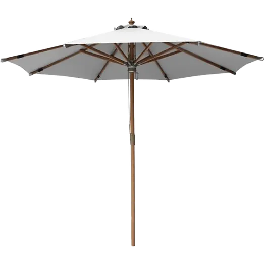 Fur parasol Ø3 m taupe