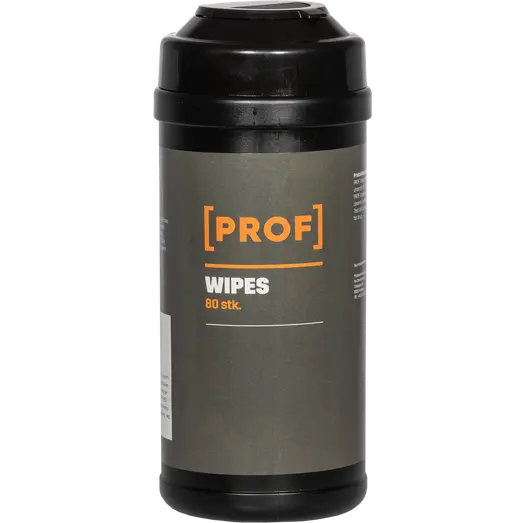 Prof wipes extra 80 stk.