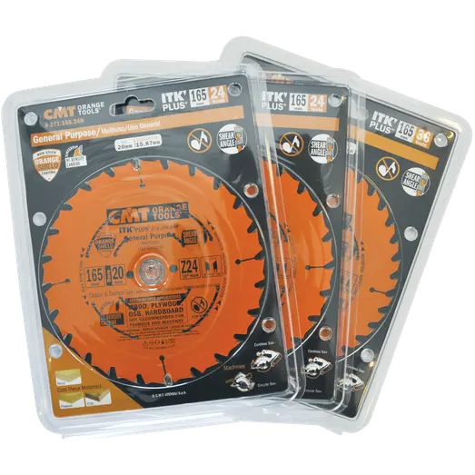 CMT savklinge sæt 165x20 2x24Z 1x36Z