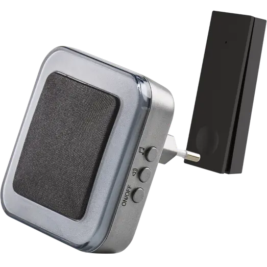 TREND New Prem Bluu dørklokke trådløs - plugin sort