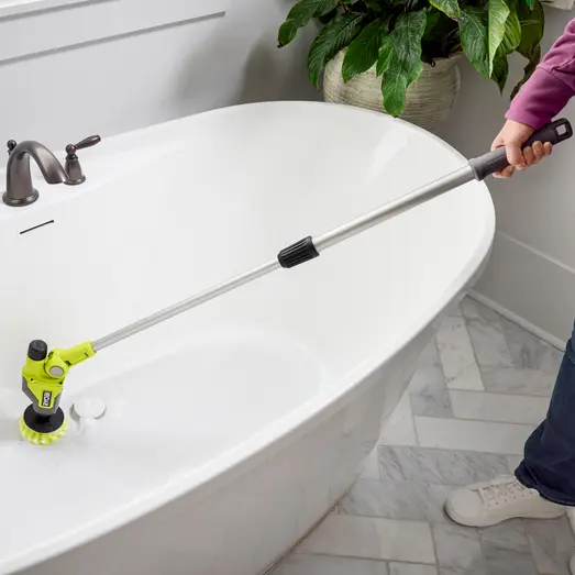 Ryobi RTS4-0 4V USB rengøringsbørste teleskopisk solo