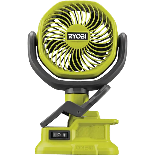 Ryobi RCF18-0 18V ONE+ ventilator m/klemme solo