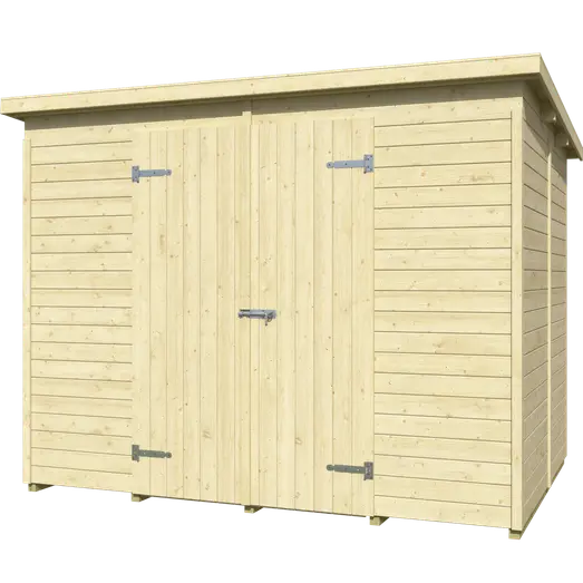Julian redskabsskur m/fladt tag 4,34 m²