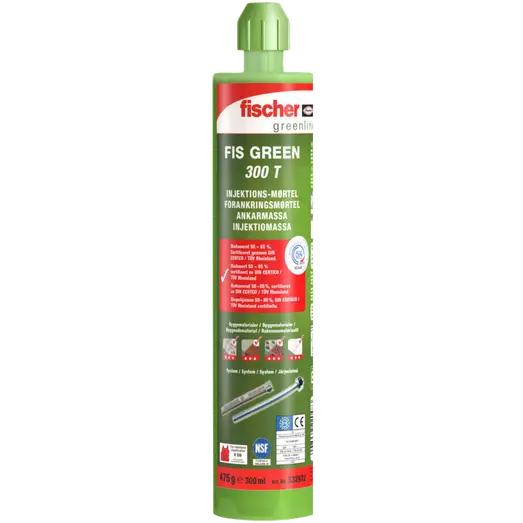 Fischer FIS Green 300T injektionsmørtel