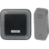 FESH 102051 dørklokke trådløs Wi-Fi til 4 tryk koksgrå