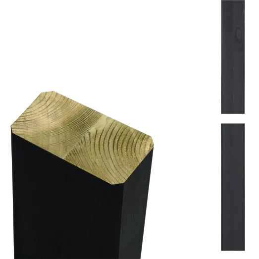 PLUS omlimet stolpe/drager 4,5×9×179 cm