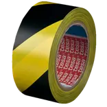 Tesa advarselstape gul/sort 33 m x 50 mm