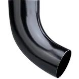 PLASTMO BØJNING STÅL 70GRADER  Sort                      90MM