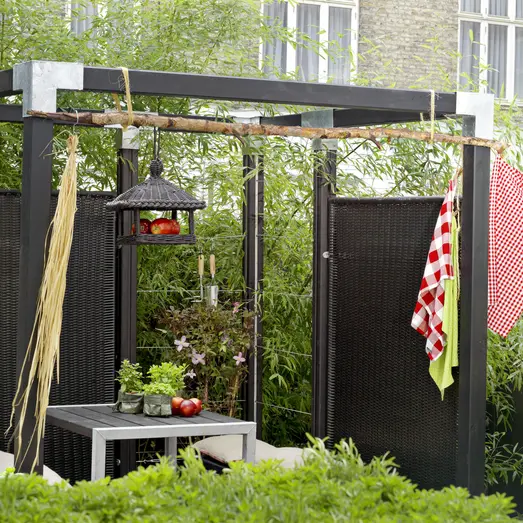 Plus Trend hegn 115 cm sort