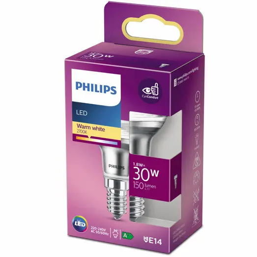 Philips Reflektor LED pære E14 30W 1 pack