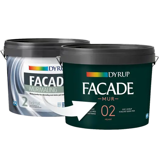 Dyrup facade murmaling 2