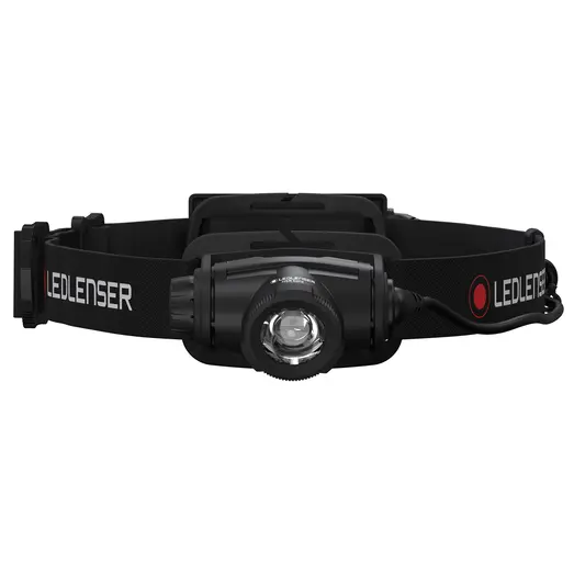 Ledlenser H5R Core pandelampe inkl. 1xgenopladelig batteri sort