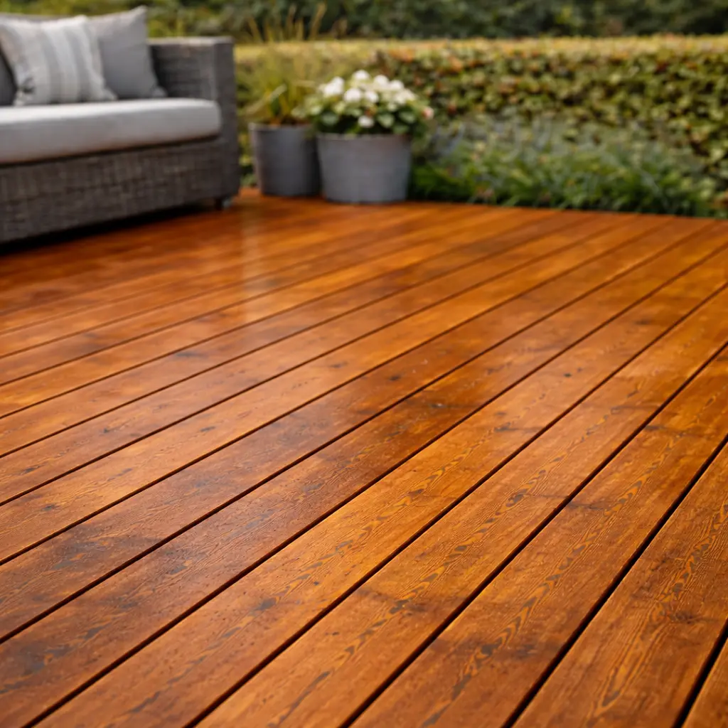 færdigbehandlet terrasse