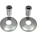 Forskruningsæt lige m/roset 3/4"x1/2" forkromet