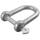 Roliba D-sjækel varmforzinket 10x32 mm