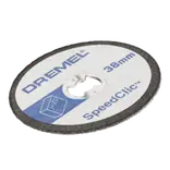 Dremel skæreskive plastik SC476 38 mm. 5 stk.