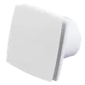 Duka ventilator EL 700Q uden styring - hvid - Ø100 mm