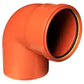 Kaczmarek kloakrør bøjning PP Ø110 mm x87°
