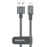 Philips ladekabel USB-A til lightning 2 m