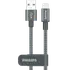 Philips ladekabel USB-A til lightning 2 m
